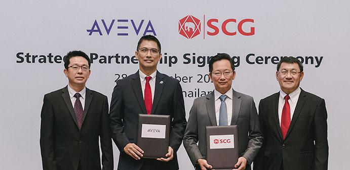 AVEVA and SCG Announce Strategic Partnership to Deliver ‘Digital Reliability Platform’ Supporting the implementation of Industry 4.0 with the Engineering Digital Twin and AI-Infused Asset Performance Management