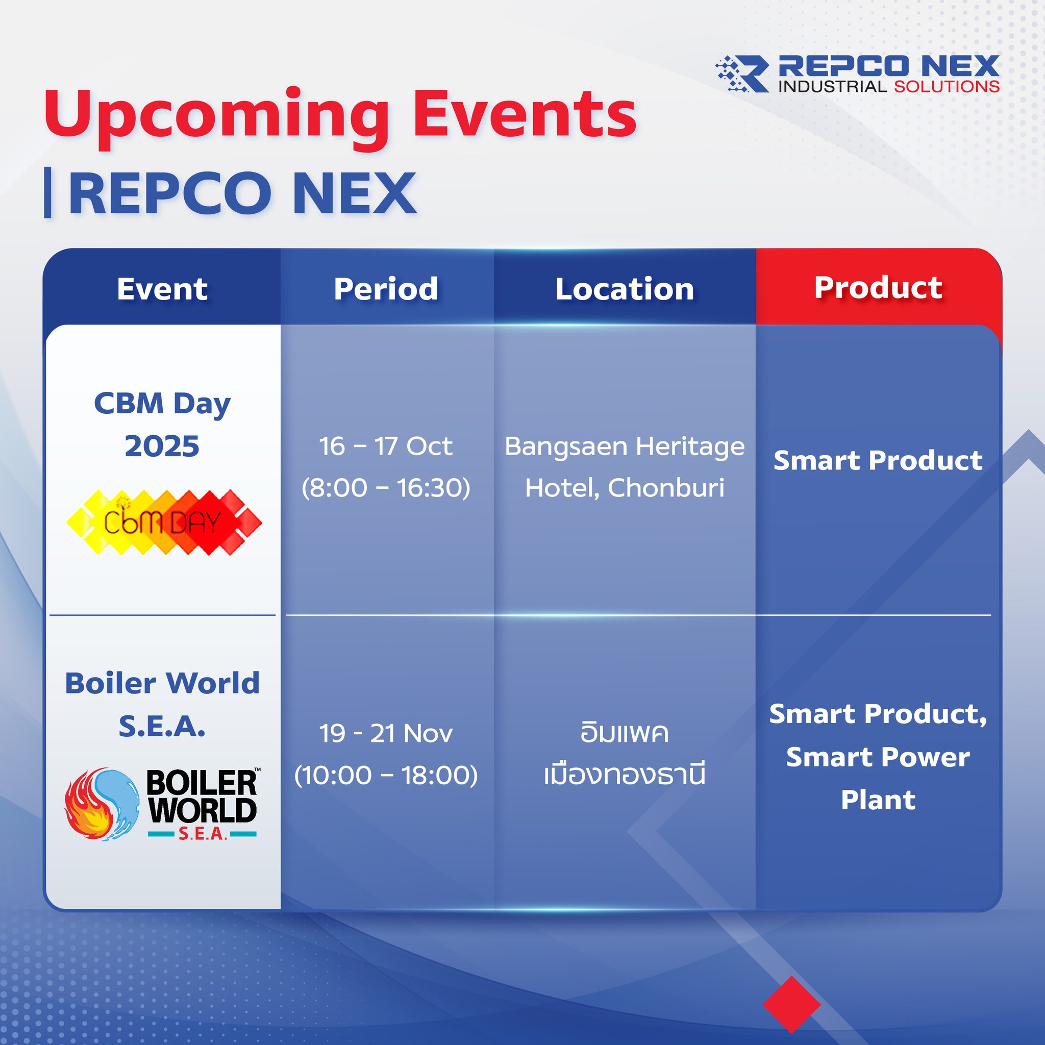Upcoming Events